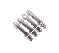 REOKIP Autocollants Pour Poignées Porte Voiture Pour Subaru XV Pour Crosstrek 2018 2019 2020 2021 2022 2023 Poignées Porte Extérieure(Argent)