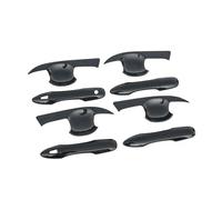 REOKIP Protection Autocollante Pour Poignée Porte Extérieure Pour Toyota Pour Corolla E210 2019 2020 2021 2022 2023 2024 Hybride Poignées Porte Extérieure(Carbon set)