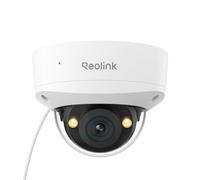 Reolink 12MP Caméra Surveillance PoE, Grand Angle de Vue 145°, Anti-Vandalisme IK10, Vision Nocturne Couleur, Audio Bidirectionnel, Détection Personne/Véhicule/Animal, IP67, RLC-1240A