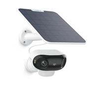 Reolink 180° 4K Camera Solaire Exterieur WiFi sans Filavec Vision Nocturne ColorX et Assemblage d'Images Double, WiFi 2.4/5 Ghz, Détection Personne/Véhicule/Animal, Argus 4 Pro Solar Panel