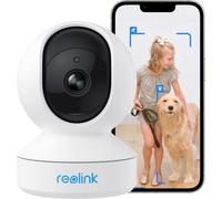 Reolink 2,4 GHz sans fil caméra de surveillance intérieure téléphone portable 3MP HD 355 ° panoramique / 50 ° d'inclinaison, audio bidirectionnel, la vision nocturne IR et la détection de mouvement