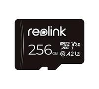 Reolink 256GB Carte microSD, Carte Mémoire microSDXC à Grande Vitesse A2 U3 de Classe 10, Compatible avec Caméra de Surveillance Reolink
