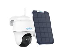 Reolink 2K 360°Pan&Tilt Camera Solaire, 2,4 Ghz WiFi, Détection Personne/Véhicule, Audio Bidirectionnel, Siren, Argus PT Lite + Panneau Solaire
