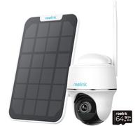 Reolink 2K Caméra Surveillance WiFi, 360° Pan&Tilt, Carte microSD de 64 Go