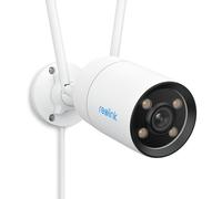 Reolink 2K Camera Surveillance WiFi Exterieure avec ColorX Vision Nocturne, Super Ouverture F1.0, Capteur Avancé 1/1.8'', 4MP Caméra Wi-FI 5GHz/2.4GHz, Détection Intelligente, Audio à 2 Voies, CX410W