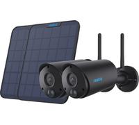 Reolink 2x B320-B Battery-WiFi + 2x panneau solaire noir
