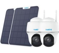Reolink 2x B420 Battery-WiFi + 2x panneau solaire blanc