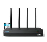 Reolink 4K 12CH WiFi NVR avec Wi-FI 6, HDD 2To Intégré, WiFi 2,4/5GHz