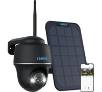 Reolink 4K 8MP Caméra de surveillance intelligente sans fil 5/2,4 GHz double bande WLAN, Spotlight, 4K, détection de personne/véhicule, extérieur, noir