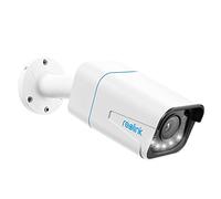 Reolink 4K Caméra de Surveillance Extérieure PoE avec Zoom Optique 5X, Vision Nocturne en Couleur, Audio Bidirectionnel, Détection de Personne/Véhicule, Alerte de Mouvement, Time-Lapse, RLC-811A