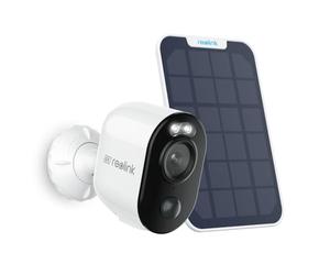 Reolink 4K Camera Exterieur sans Fil Solaire, 2,4/5GHz WiFi, Détection Personne/Véhicule/Animal, Vision Nocturne en Couleur, Audio Bidirectionnel, Étanche, Argus 3 Ultr Panneau Solaire