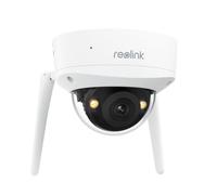 Reolink 4K Caméra Surveillance Extérieure, Wi-FI 6 2,4/5GHz, Protection Anti-Vandalisme IK10, Détection Humaine/Véhicule/Animal, IP67, Audio Bidirectionnel, Fonction PT Non Prise en Charge, RLC-840WA