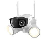 Reolink 4K Caméra Surveillance WiFi Extérieure, 8MP 2,4/5 GHz, Double Objectif Grand Angle 180°, Vision Nocturne Couleur Détection Personne/Véhicule/Animaux, Audio Bidirectionnel, Duo Floodlight WiFi