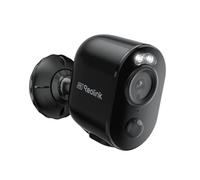 Reolink 4K Camera Surveillance WiFi Exterieure sans Fil, 2,4/5 GHz, Détection Personne/Véhicule/Animal, Vision Nocturne Couleur, Audio Bidirectionnel, Alimentation Batterie/Solaire, Argus 3 Ultra Noir