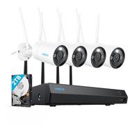 Reolink 4K Kit Caméra de Surveillance Wi-FI 6 Extérieure, 2,4/5GHz WiFi