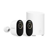 Reolink 4K Kit Camera Exterieur Solaire, Détection IA, Home Hub Mini