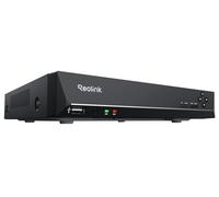 Reolink 4K PoE NVR 8 Canaux Caméra de Sécurité à Domicile, Enregistreur vidéo en réseau, Supportez 16MP/12MP/8MP/5MP/4MP HD IP Caméra, Enregistrement de Surveillance 24h/24 7j/7, RLN8-410