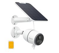 Reolink 4MP Caméra Solaire 4G Carte SIM, LTE, Go Plus+Panneau Solaire