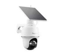 Reolink 5MP Caméra Surveillance WiFi Extérieure sans Fil, Argus PT+Panneau Solaire, Camera Solaire 360° Pan/Tilt, 2.4/5 Ghz WiFi, Vision Nocturne, Détection Humaine, Audio Bidirectionnel, Siren