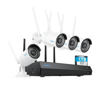 Reolink 5MP Kit Caméra Surveillance WiFi Extérieure, Bi-Bande 5GHz/2,4GHz