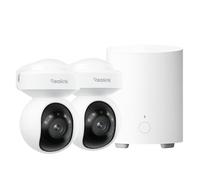 Reolink 5MP PTZ Caméra Surveillance WiFi Extérieure Suivi Automatique Détection Humaine Vision Nocturne en Couleur, Centre de Sécurité Tout-en-Un avec Stockage Local, 2 E1 Outdoor+Hub Mini