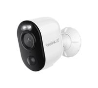 Reolink Argus 3 Ultra, 4K 8MP batterie caméra de surveillance extérieure, 5/2,4 GHz double bande WLAN, vision nocturne couleur, détection intelligente, audio bidirectionnel, IP65