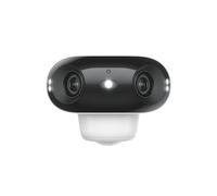 Reolink Argus 4 Pro, Caméra de surveillance 4K 8MP Extérieur Batterie, Vision nocturne ColorX, 180° Grand Angle, 2,4/5GHz Wi-Fi 6, Détection PIR & IA, IP66