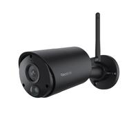Reolink Argus Eco, 3MP batterie WLAN caméra de surveillance extérieure, détection de personne/véhicule, 2,4GHz WiFi, vision nocturne, audio 2 voies, noir