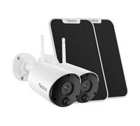 Reolink Argus Eco Camera de Surveillance WiFi sur Batterie sans Fil 1080p et Détection Mouvement Vision Nocturne Time Lapse (2Pack)