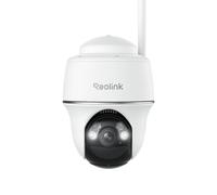 Reolink Argus PT, Caméra de surveillance PT 2K+ 5MP Extérieur Batterie, Pan & Tilt & Vision nocturne couleur, 2,4/5GHz WiFi, Identification de personnes/de véhicules