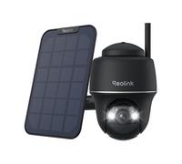 Reolink Camera Surveillance Solaire Exterieur Sans Fil 4M Caméra IP WiFi 2,4/5GHz,PT,Vision Nocturne, Argus PT+Panneau Solaire Noir