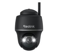 Reolink Argus PT Ultra Caméra WiFi Alimentée par Batterie avec Panneau Solaire 2 (Noir)