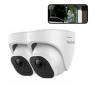 Reolink Caméra de Sécurité PoE PACK 8MP 2PCS Détection Personne/Véhicule 4K, Vision Nocturne IR, Support Audio, RLC-820A