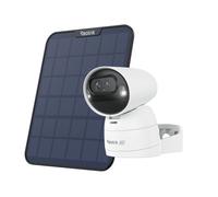 Reolink Caméra de Surveillance 4K 8MP 2,4/5GHz WiFi Batterie,360°Pan&Tilt,Détection Intelligente,Vision Noc Couleur,+Panneau