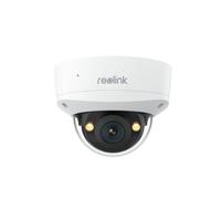 Reolink Caméra de Surveillance 6K 12MP Extérieure PoE,Anti-Vandalisme IK10,Grand Angle 145°,Vision Nocturne Couleur,RLC-1240A