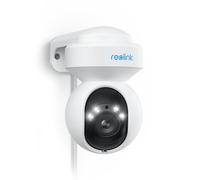 Reolink Caméra Extérieure PTZ 4K Plug-in avec Détection de Mouvement, Suivi Automatique, Rotation 355° & Inclinaison 50°, Audio Bidirectionnel, Vision Nocturne en Couleur, E1 Outdoor S