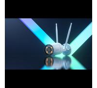 Reolink Caméra IP Extérieure W320X 4MP 2560x1440 CMOS 1/1.8" PoE WiFi Audio Bidirectionnel IR LED IP67 Compatible MicroSD & Google Assistant