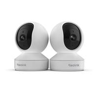 Reolink Caméra Moniteur pour Bébé Home FHD 4MP Caméra de Sécurité WiFi 5/2.4GHZ Vision Nocturn Détection de Mouvement - 2PCS E1 Pro