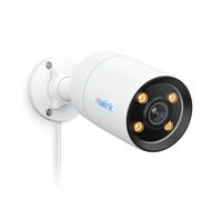 REOLINK Caméra PoE CX810 ColorX, 4K UHD, vision nocturne True Color, super ouverture F1.0, capteur d'image 1/1,8", technologie HDR, détection de personne/animal, projecteur et sirène d'alarme
