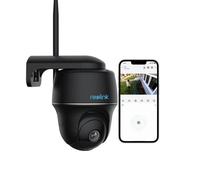 Reolink Caméra Surveillance Série Argus P21 4MP Batterie,WiFi 2,4-5GHz,Pan&Tilt,Zoom16X,Vision Nocturne,Détection Intelligente,Noir