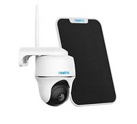 Reolink Caméra Surveillance WiFi Extérieure sans Fil- 2K 4MP, 2.4/5 Ghz WiFi, 360° Pan&Tilt, Détection Humaine, Caméra Solaire avec Panneau Solaire et Carte microSD de 64 Go