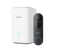 Reolink D340B Sonnette Vidéo Wi-Fi + Hub 1 Blanc