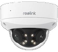 Reolink Dual-Lens PoE caméra de sécurité, champ de vision 180°, résolution 4K, caméra 8MP