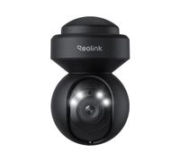 Reolink E1 Outdoor, 2K+ 5MP PTZ 2.4/5G WiFi Caméra de surveillance extérieure, Détection de personnes/véhicules/animaux, Auto-tracking, Zoom, Vision nocturne couleur, Noir