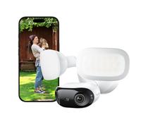 Reolink Elite Floodlight WiFi Caméra Surveillance 4K Panorama à 180° Bi-Bande