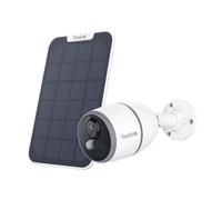Reolink Go Plus + panneau solaire, 2K 4MP batterie 4G LTE caméra de surveillance extérieure, détection intelligente de personnes/voitures, vision nocturne