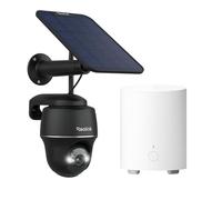 Reolink Kit Caméra Surveillance 1+1 : Caméra Solaire 5MP Argus PT + Home Hub Mini - Système de Surveillance sans Fil avec Stockage Local sans Abonnement, Vue 360° & Détection Intelligente