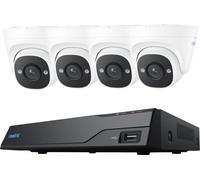 Reolink NVS8-5MD4 Kit de vidéosurveillance 8 canaux 4 caméras dôme 5MP NVR PoE 2TB