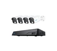 Reolink NVS8-8MB4 Kit Vidéo-Surveillance 8 Canaux PoE, Caméras 8MP IP66, HDD 2TB SATA, Sorties HDMI/VGA, Android/iOS, Navigateurs IE/Edge/Chrome/Firefox/Safari