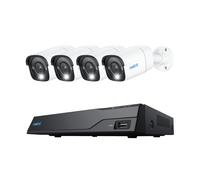 Reolink NVS8-8MB4 Kit Vidéosurveillance Câblé 8 Canaux